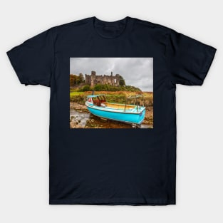 Laugharne Castle, Laugharne, Carmarthenshire, Wales T-Shirt